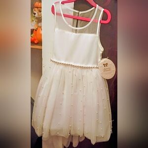 American Princess White Tulle Dress